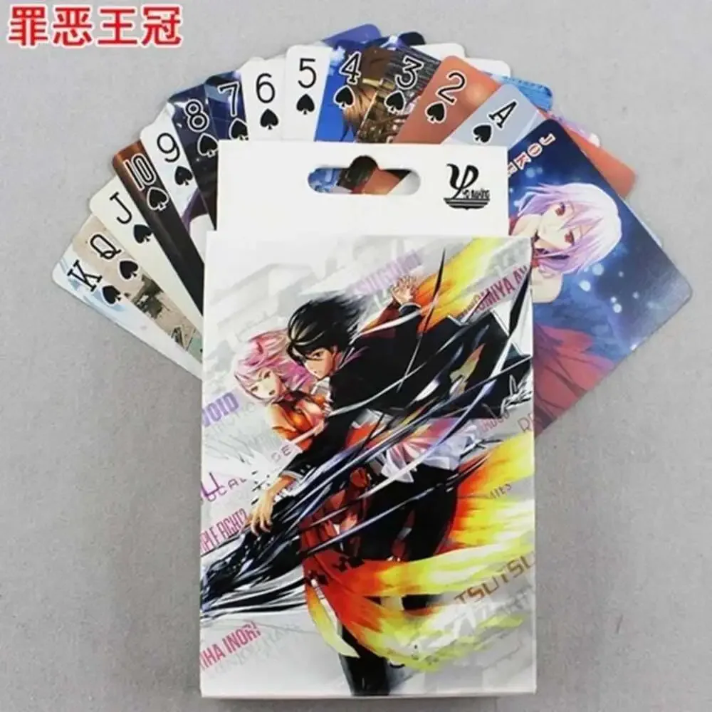 Us seller Anime Cartoon Poker Cards Toy SAO Fairy Tail Attack on Titan Genshin I